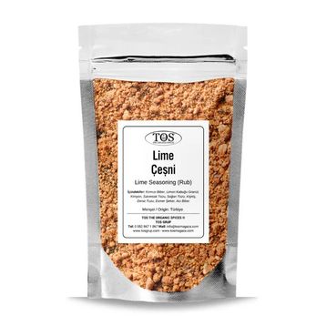 TOS The Organic Spices 100 gr Lime Çeşni