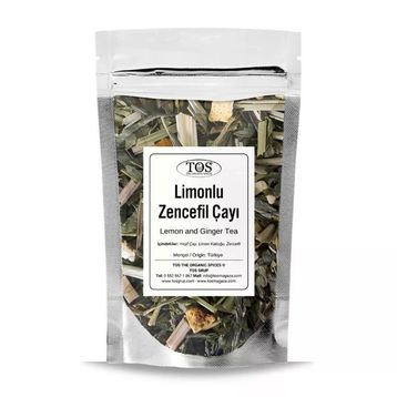 Tos The Organic Spices 100 gr Limonlu ve Zencefil Çayı