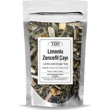 Tos The Organic Spices 100 gr Limonlu ve Zencefil Çayı