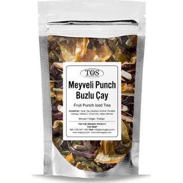 TOS The Organic Spices 100 gr Meyveli Punch Buzlu Çay