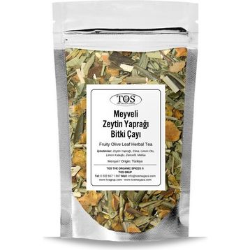 Tos The Organic Spices 100 gr Meyveli Zeytin Yaprağı Bitki Çayı