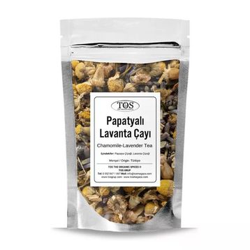 Tos The Organic Spices 100 gr Papatya Lavanta Çayı