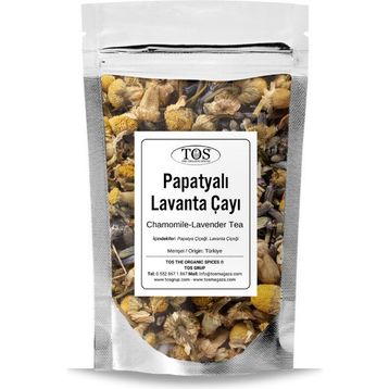 Tos The Organic Spices 100 gr Papatya Lavanta Çayı