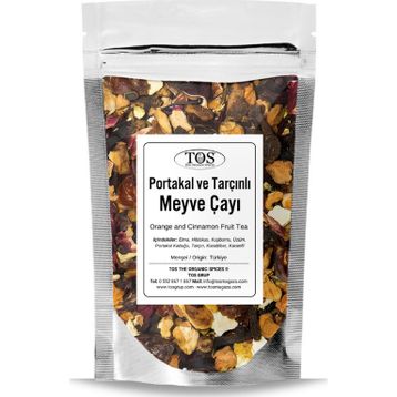 Tos The Organic Spices 100 gr Portakal ve Tarçınlı Meyve Çayı