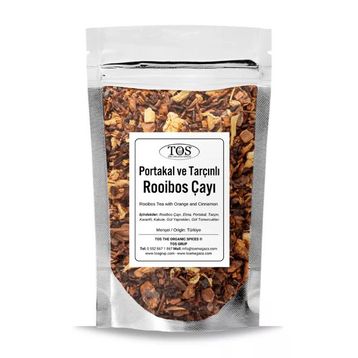 Tos The Organic Spices 100 gr Portakal ve Tarçınlı Rooibos Kış Çayı