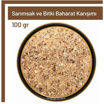 Tos The Organic Spices 100 gr Sarımsak ve Bitki Baharat Karışımı