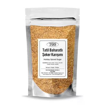 TOS The Organic Spices 100 gr Tatil Baharatlı Şeker Karışımı
