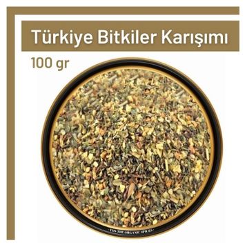 Tos The Organic Spices 100 gr Türkiye Bitkiler Karışımı