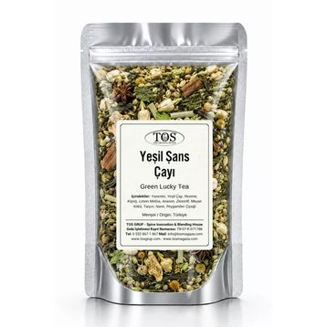 TOS The Organic Spices 100 gr Yeşil Şans Çayı