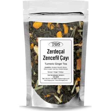 Tos The Organic Spices 100 gr Zencefil ve Zerdeçal Çayı