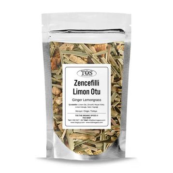 TOS The Organic Spices 100 gr Zencefilli Limon Otu