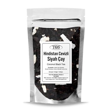 TOS The Organic Spices 100 Hindistan Cevizli Siyah Çay