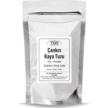 Tos The Organic Spices 2,5 kg Toz Çankırı Kaya Tuzu