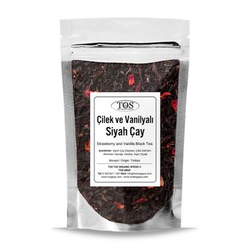 TOS The Organic Spices 250 Çilek ve Vanilyalı Siyah Çay