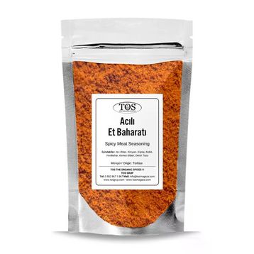 TOS The Organic Spices 250 gr Acılı Et Baharatı II