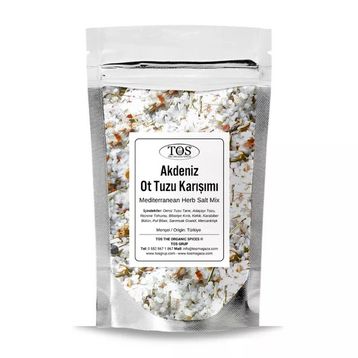 TOS The Organic Spices 250 gr Akdeniz Ot Tuzu Karışımı
