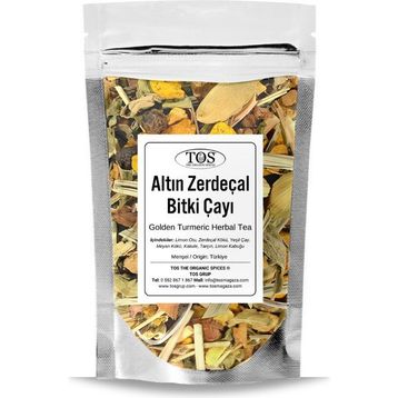 TOS The Organic Spices 250 gr Altın Zerdeçal Bitki Çayı