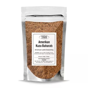 TOS The Organic Spices 250 gr Amerikan Kuzu Baharatı