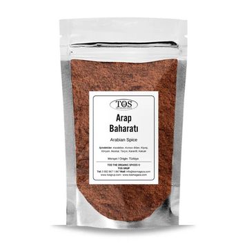 TOS The Organic Spices 250 gr Arap Baharatı