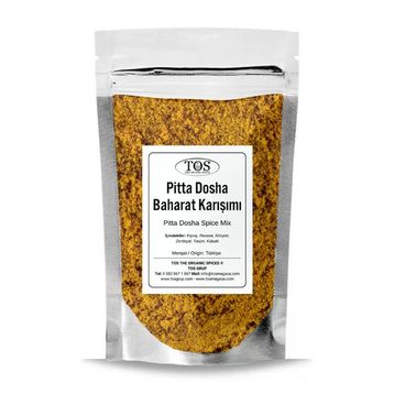 TOS The Organic Spices 250 gr Ayurveda Pitta Dosha Baharat Karışımı