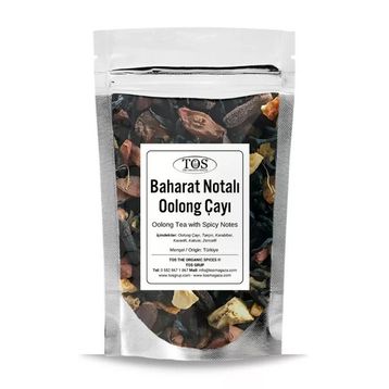 TOS The Organic Spices 250 gr Baharat Notalı Masala Oolong Çayı