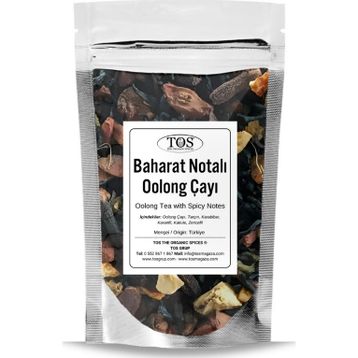 TOS The Organic Spices 250 gr Baharat Notalı Masala Oolong Çayı