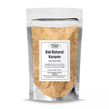TOS The Organic Spices 250 gr Bali Baharat Karışımı
