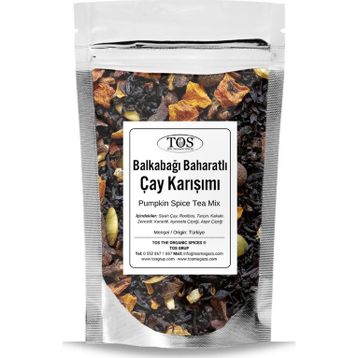 TOS The Organic Spices 250 gr Balkabağı Baharatlı Çay Karışımı