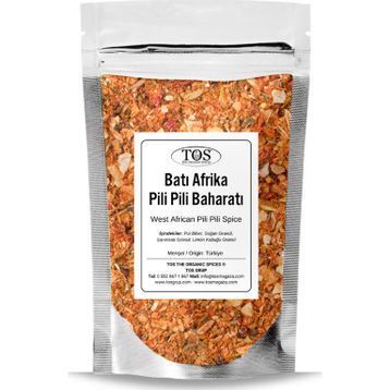 TOS The Organic Spices 250 gr Batı Afrika Pili Pili Baharatı