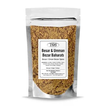 TOS The Organic Spices 250 gr Besar / Umman Bezar Baharatı