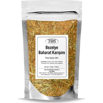 TOS The Organic Spices 250 gr Bezelye Baharat Karışımı
