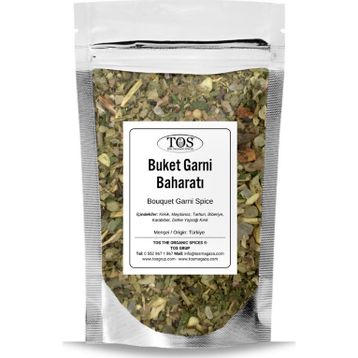 TOS The Organic Spices 250 gr Buket Garni Baharatı