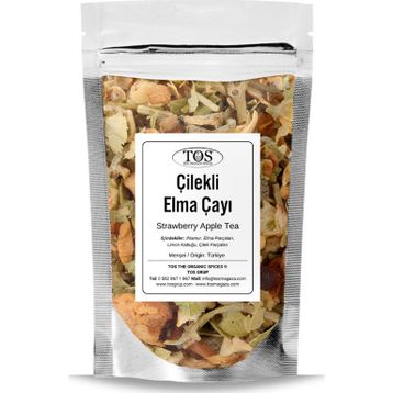 TOS The Organic Spices 250 gr Çilekli Elma Çayı