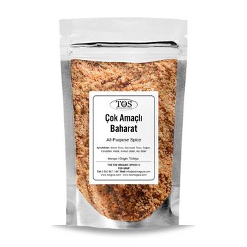 TOS The Organic Spices 250 gr Çok Amaçlı Baharat