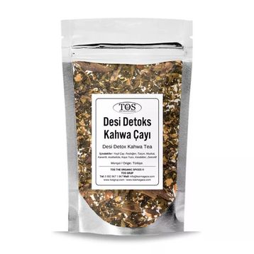TOS The Organic Spices 250 gr Desi Detoks Kahwa Çayı