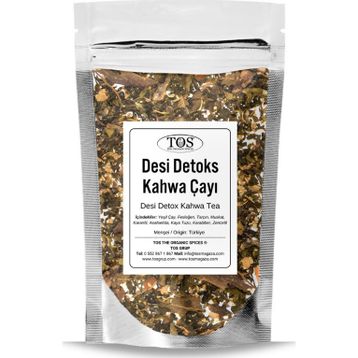 TOS The Organic Spices 250 gr Desi Detoks Kahwa Çayı