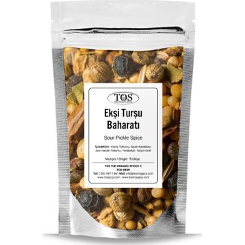 TOS The Organic Spices 250 gr Ekşi Turşu Baharatı