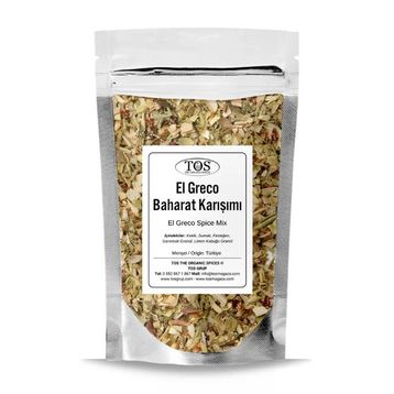 TOS The Organic Spices 250 gr El Greco Baharat Karışımı