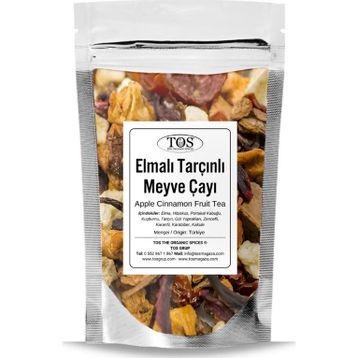 TOS The Organic Spices 250 gr Elmalı Tarçınlı Meyve Çayı
