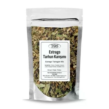 TOS The Organic Spices 250 gr Estrago Tarhun Karışımı