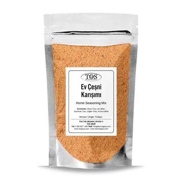 TOS The Organic Spices 250 gr Ev Çeşni Karışımı