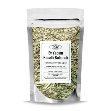 TOS The Organic Spices 250 gr Ev Yapımı Kanatlı Baharatı