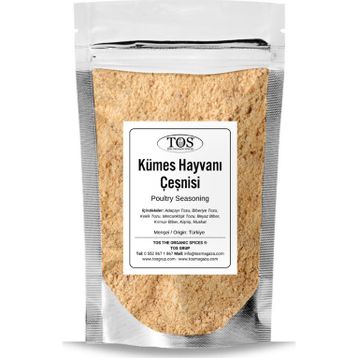 TOS The Organic Spices 250 gr Ev Yapımı Kümes Hayvanı Çeşnisi