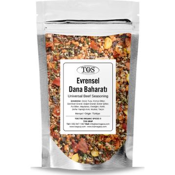 TOS The Organic Spices 250 gr Evrensel Dana Baharatı