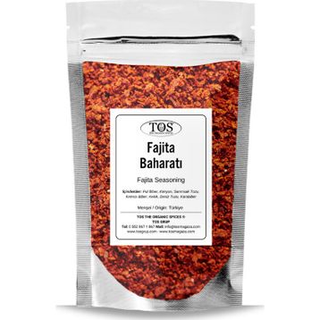 TOS The Organic Spices 250 gr Fajita Baharatı