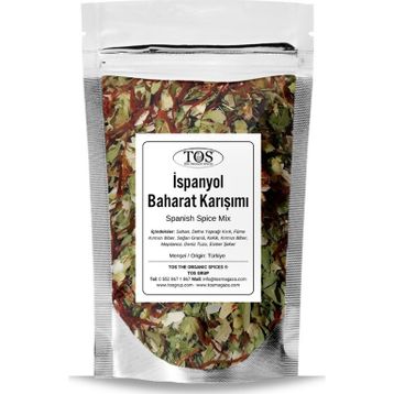 TOS The Organic Spices 250 gr Geleneksel İspanyol Baharat Karışımı
