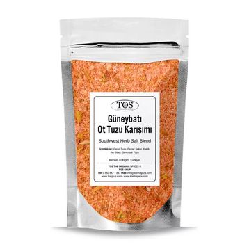 TOS The Organic Spices 250 gr Güneybatı Ot Tuzu Karışımı