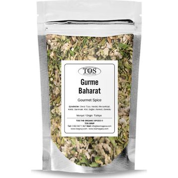 TOS The Organic Spices 250 gr Gurme Baharat