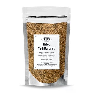TOS The Organic Spices 250 gr Halep Yedi Baharatı