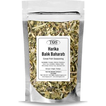 TOS The Organic Spices 250 gr Harika Balık Baharatı